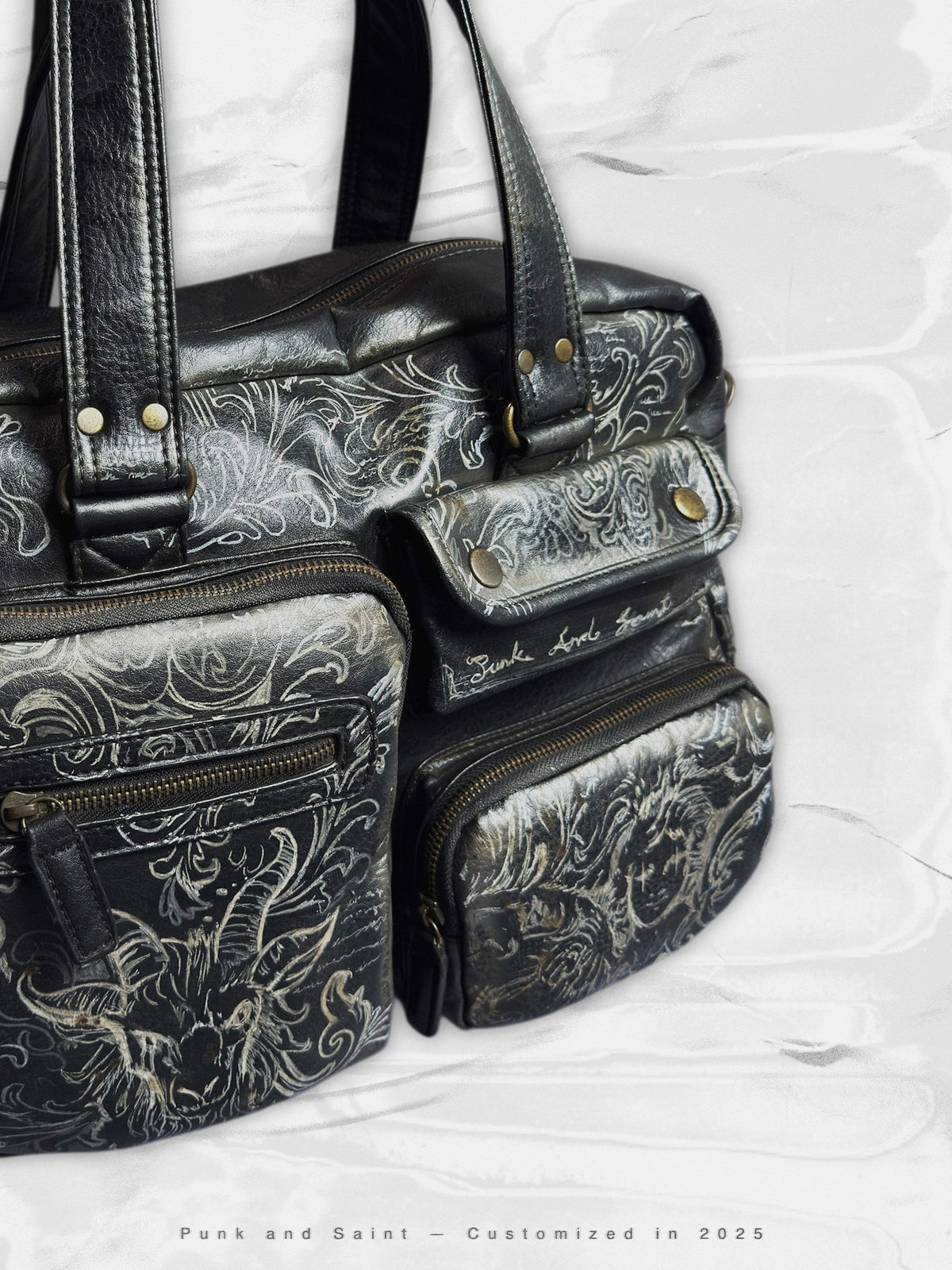 ØNYX[D05E] Leather Bag