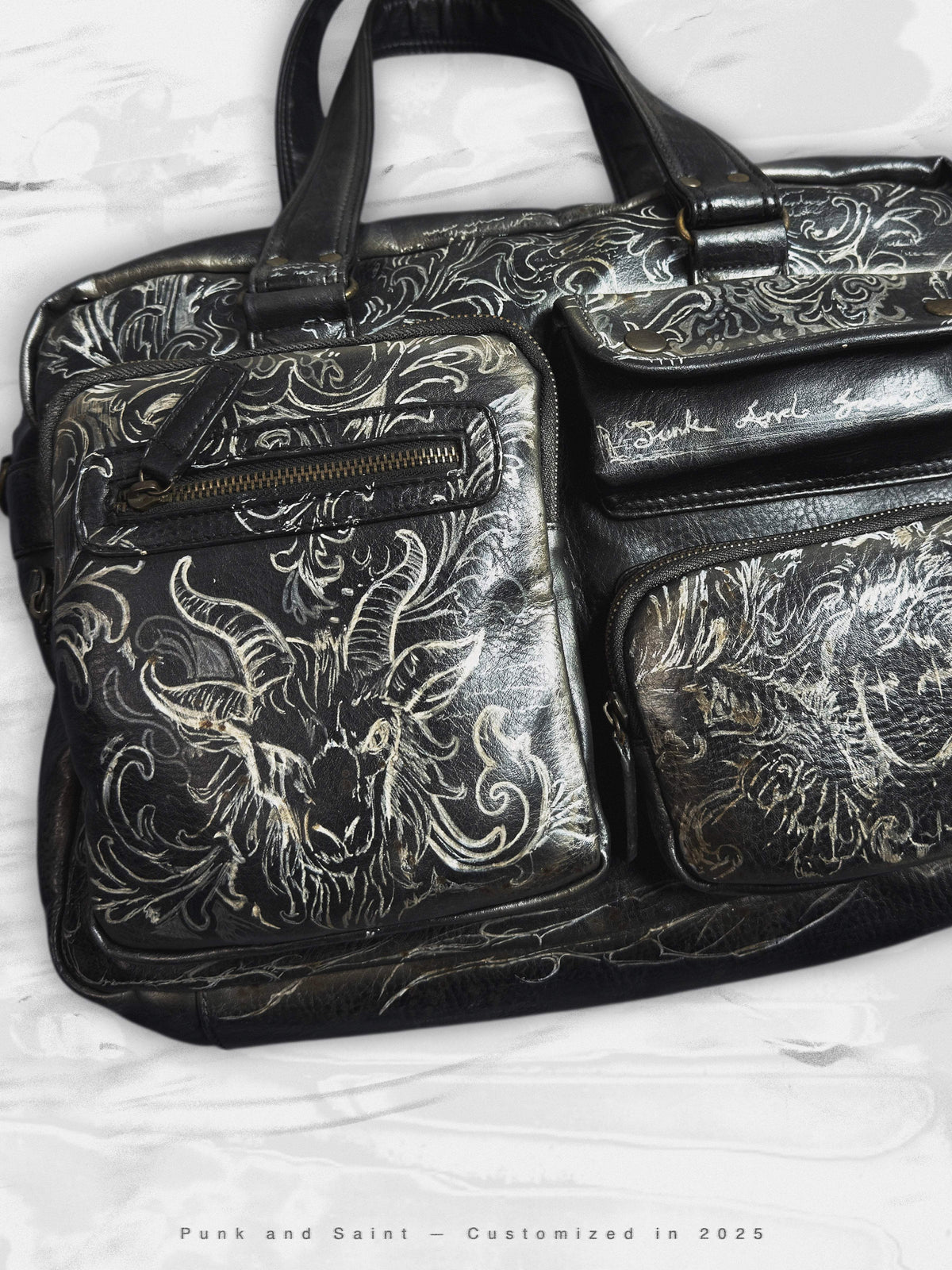 ØNYX[D05E] Leather Bag